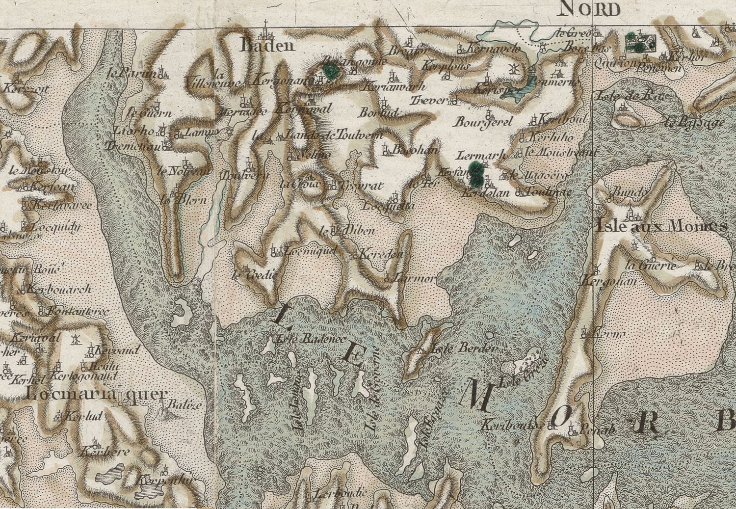 Carte historique de Baden